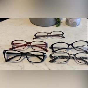 Zenni Optical Blue Light Glasses Lot of 4